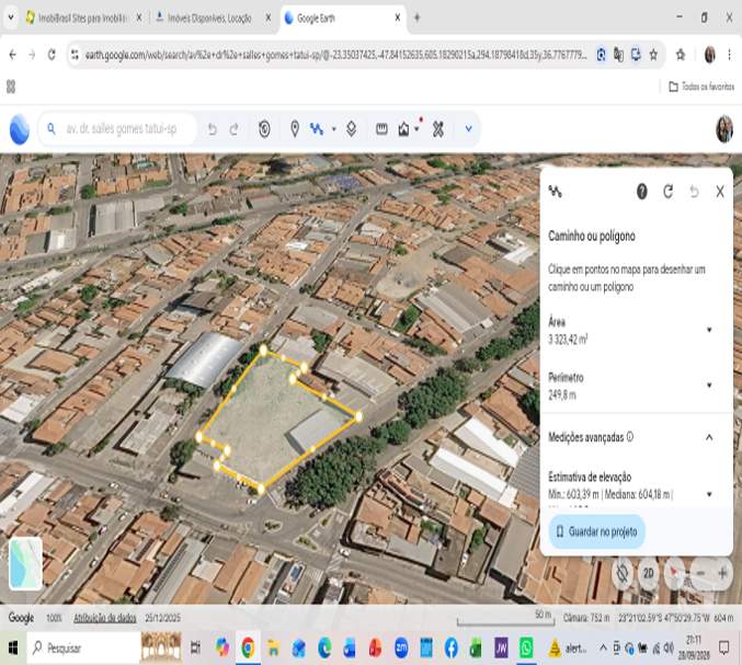 Terreno para Venda - Tatu�, Centro